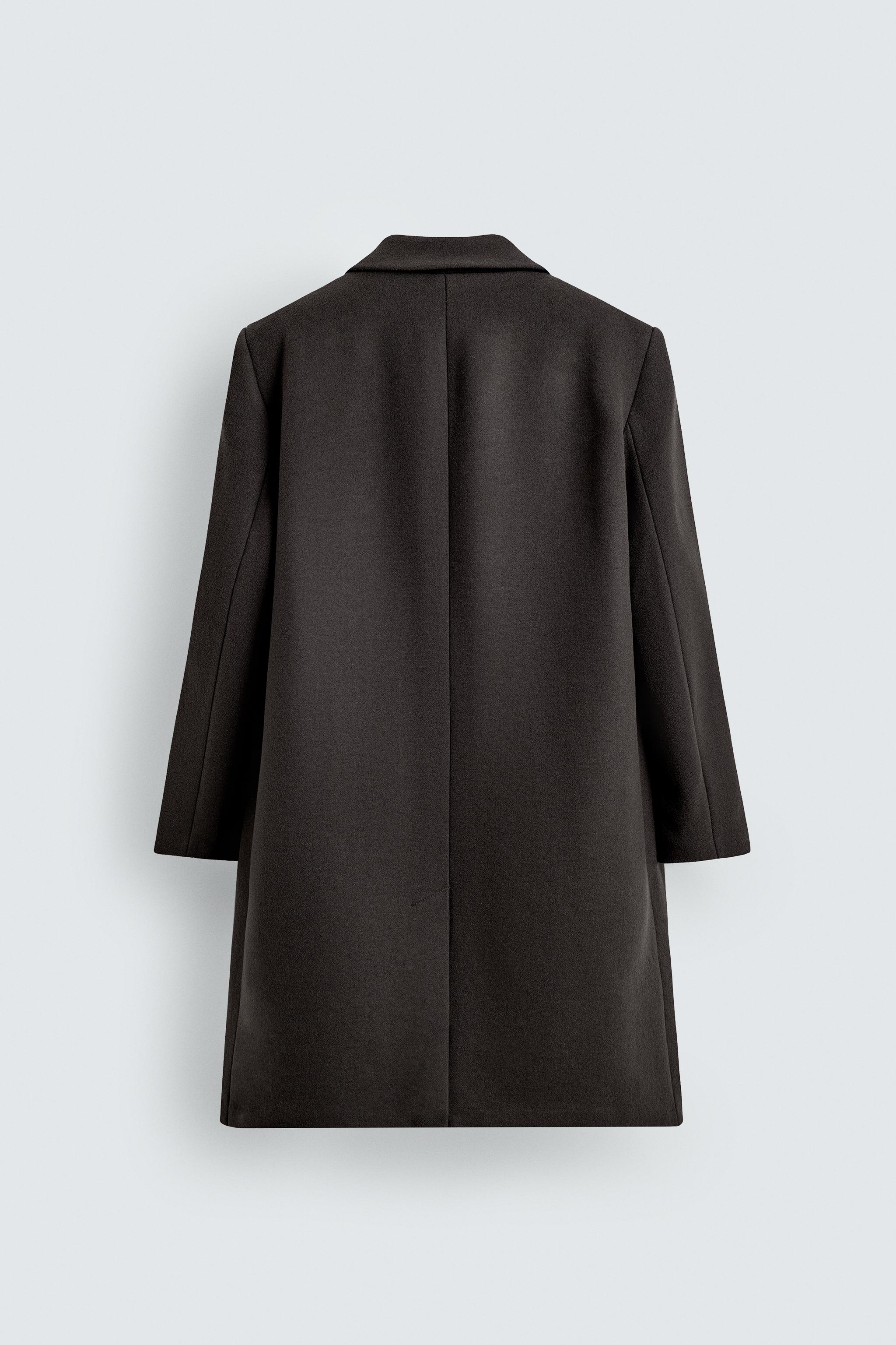 REGULAR FIT WOOL COAT